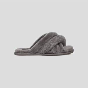 NEW UGG women's scuffita slipper in charcoal
